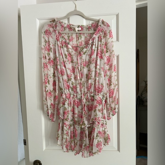 LoveShackFancy Mini Floral Dress - Picture 2 of 4